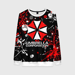 Свитшот женский UMBRELLA CORPORATION, цвет: 3D-белый