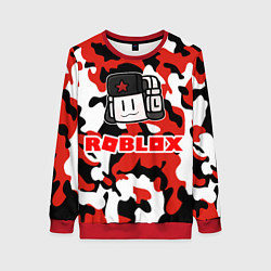 Свитшот женский ROBLOX, цвет: 3D-красный