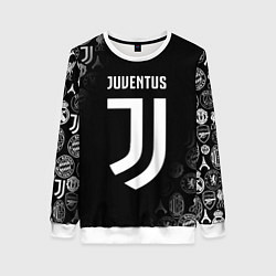 Свитшот женский JUVENTUS, цвет: 3D-белый