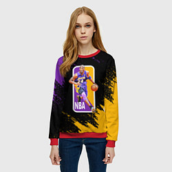 Свитшот женский LA LAKERS KOBE BRYANT, цвет: 3D-красный — фото 2
