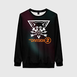 Свитшот женский The Division 2 Logo, цвет: 3D-черный