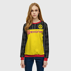 Свитшот женский Sancho home UEFA 19-20, цвет: 3D-красный — фото 2