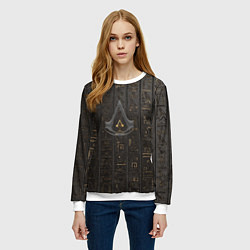 Свитшот женский Assassin's Creed, цвет: 3D-белый — фото 2