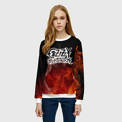 Свитшот женский Ozzy Osbourne, цвет: 3D-белый — фото 2