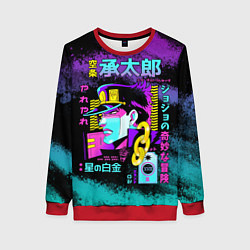 Свитшот женский Приключения ДжоДжо, цвет: 3D-красный