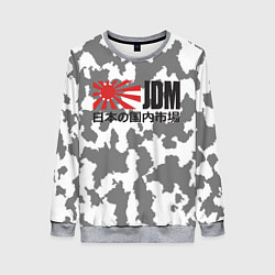 Свитшот женский JDM Style, цвет: 3D-меланж