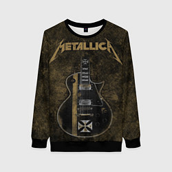 Свитшот женский Metallica, цвет: 3D-черный