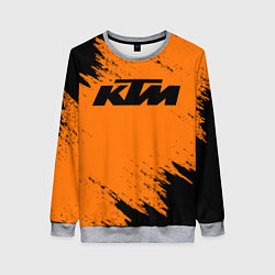 Свитшот женский KTM, цвет: 3D-меланж