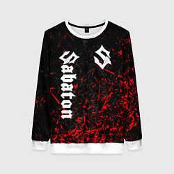 Свитшот женский SABATON, цвет: 3D-белый