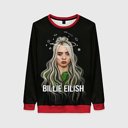 Свитшот женский BILLIE EILISH, цвет: 3D-красный