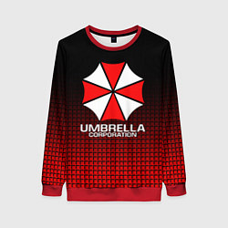 Свитшот женский UMBRELLA CORP, цвет: 3D-красный