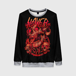 Свитшот женский Slayer 20, цвет: 3D-меланж