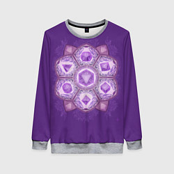 Женский свитшот DnD Dices - Lavander