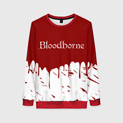 Свитшот женский Bloodborne, цвет: 3D-красный