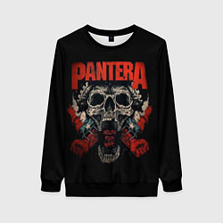 Свитшот женский Pantera, цвет: 3D-черный