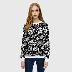 Свитшот женский GRAFFITI, цвет: 3D-белый — фото 2