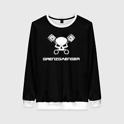 Свитшот женский Grenzgaenger, цвет: 3D-белый