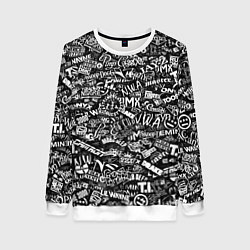 Свитшот женский Top Hip Hop, цвет: 3D-белый
