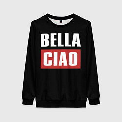 Свитшот женский Bella Ciao, цвет: 3D-черный