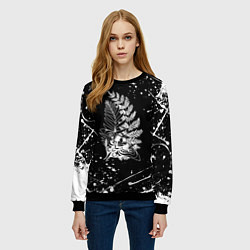 Свитшот женский THE LAST OF US ТАТУИРОВКА ЭЛЛИ, цвет: 3D-черный — фото 2