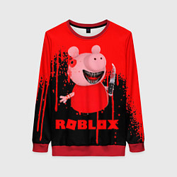 Женский свитшот Roblox Piggy