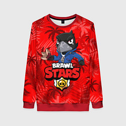 Женский свитшот BRAWL STARS CROW ВОРОН