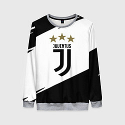 Свитшот женский JUVENTUS, цвет: 3D-меланж