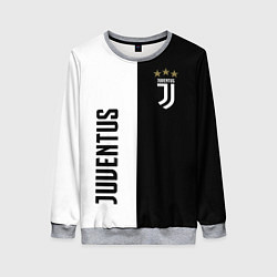 Свитшот женский JUVENTUS, цвет: 3D-меланж