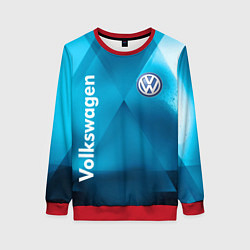 Свитшот женский VOLKSWAGEN, цвет: 3D-красный