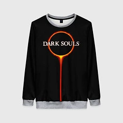Свитшот женский Dark Souls, цвет: 3D-меланж