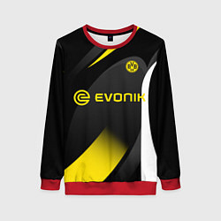 Свитшот женский BORUSSIA DORTMUND, цвет: 3D-красный