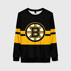 Свитшот женский BOSTON BRUINS NHL, цвет: 3D-черный