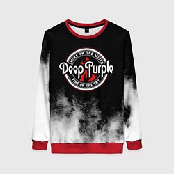 Свитшот женский Deep Purple, цвет: 3D-красный