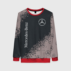 Свитшот женский MERCEDES МЕРСЕДЕС, цвет: 3D-красный