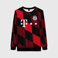 Свитшот женский ФК Бавария Мюнхен, цвет: 3D-черный