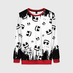 Свитшот женский MARSHMELLO МАРШМЕЛЛОУ, цвет: 3D-красный