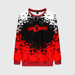 Свитшот женский Left 4 Dead, цвет: 3D-красный