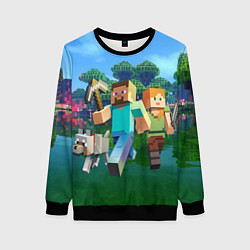 Женский свитшот Minecraft