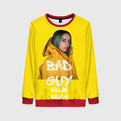 Свитшот женский Billie Eilish Билли Айлиш, цвет: 3D-красный