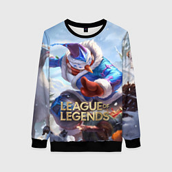 Свитшот женский League of Legends МАСТЕР ЙИ, цвет: 3D-черный