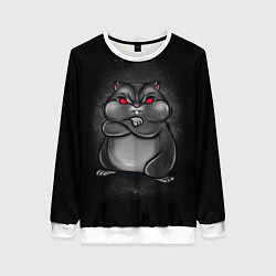 Свитшот женский HAMSTER, цвет: 3D-белый