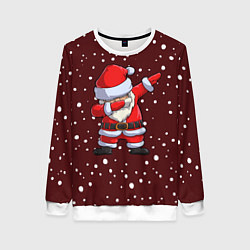 Свитшот женский Dab-Santa, цвет: 3D-белый