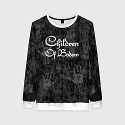 Свитшот женский Children of Bodom Z, цвет: 3D-белый