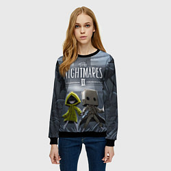 Свитшот женский LITTLE NIGHTMARES 2, цвет: 3D-черный — фото 2