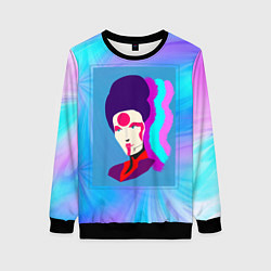 Свитшот женский Cyberpunk 2077 Meanin, цвет: 3D-черный