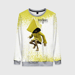 Свитшот женский Маленькие кошмары, цвет: 3D-меланж