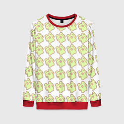 Женский свитшот Счастливые лягушки