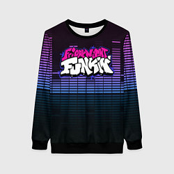 Свитшот женский Friday Night Funkin, цвет: 3D-черный