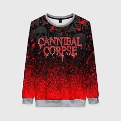 Женский свитшот CANNIBAL CORPSE