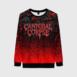 Женский свитшот CANNIBAL CORPSE